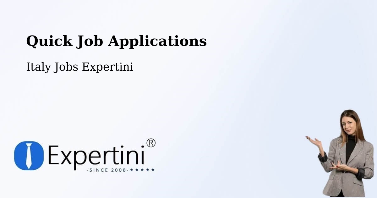 Quick Apply Feature – Budrio - Italy Jobs Expertini