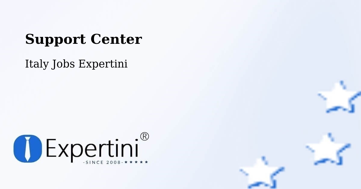Support Services – Budrio - Italy Jobs Expertini